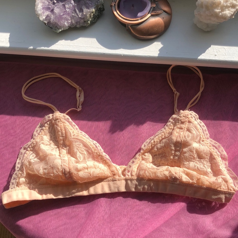 Nude Lace Bralette
